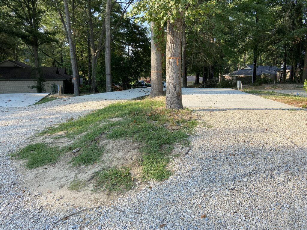 RV spot 1-3 with 50/30 amp hookups, sewer, and water